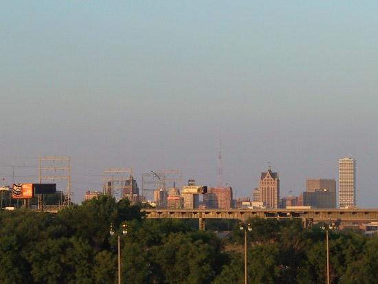 view of downtown milwaukee