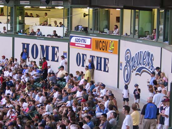 the press box