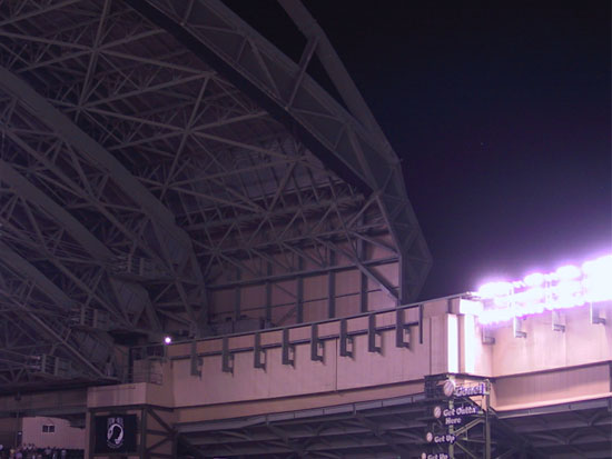 closing the roof