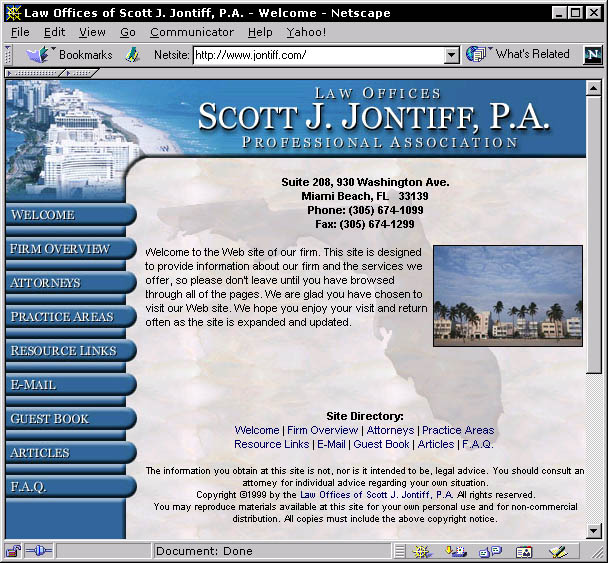 Law Offices Of Scott J. Jontiff, P.A.